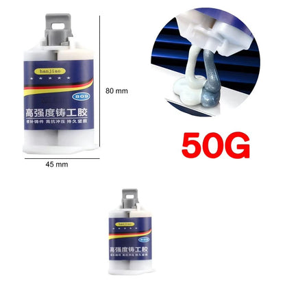 Extra Strong Foundry Glue  High Temperature Liquid Metal Repair Adhesive For Welding Copper Aluminu 7
