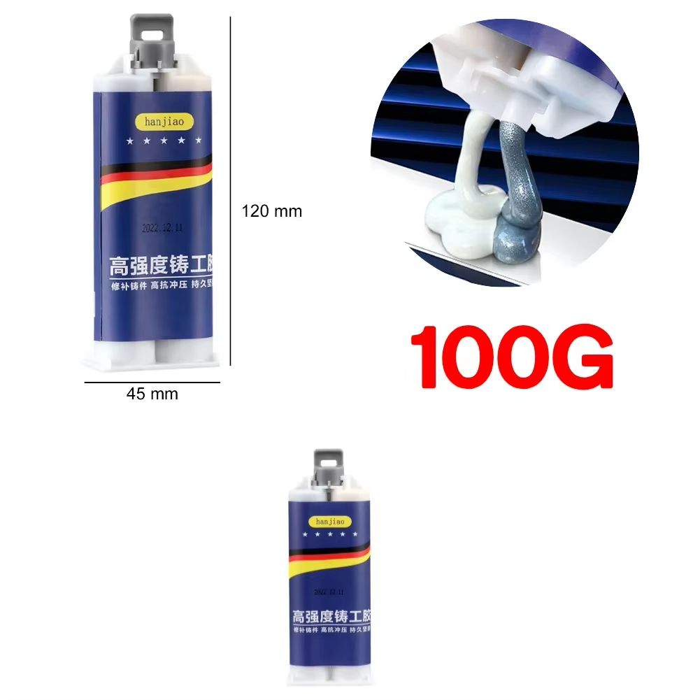 Extra Strong Foundry Glue  High Temperature Liquid Metal Repair Adhesive For Welding Copper Aluminu 8