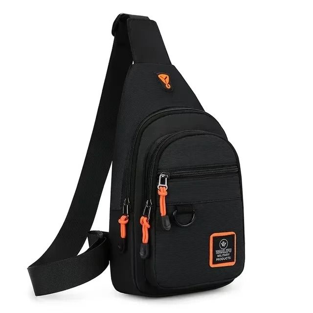 Anti Theft USB Crossbody Sling Bag For Men 6
