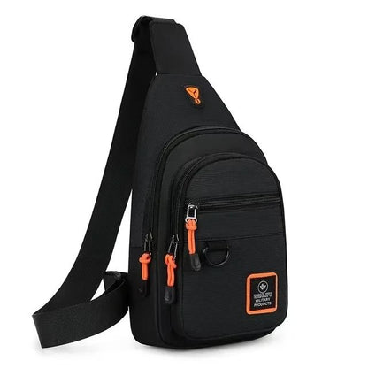 Anti Theft USB Crossbody Sling Bag For Men 6