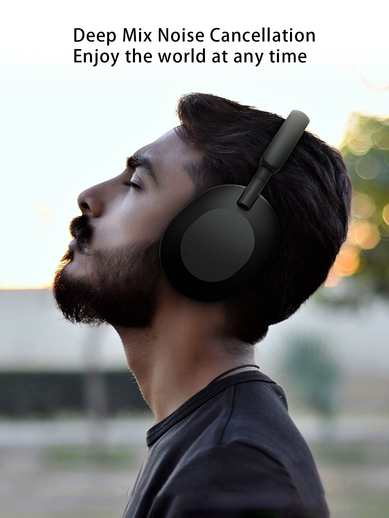 High Sound Quality Wireless Call Bluetooth Headset Intelligent Noise Reduction Long Endurance Sport 2