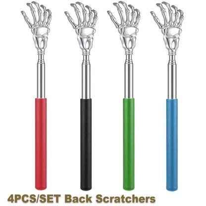 Telescopic Stainless Steel Back Scratcher  Portable Extendable Itch Relief Tool For Men  Women 9