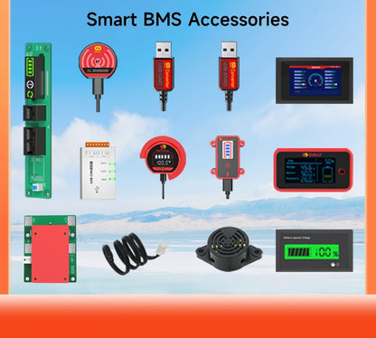 Smart BMS Bluetooth WiFi LCD and Communication Modules