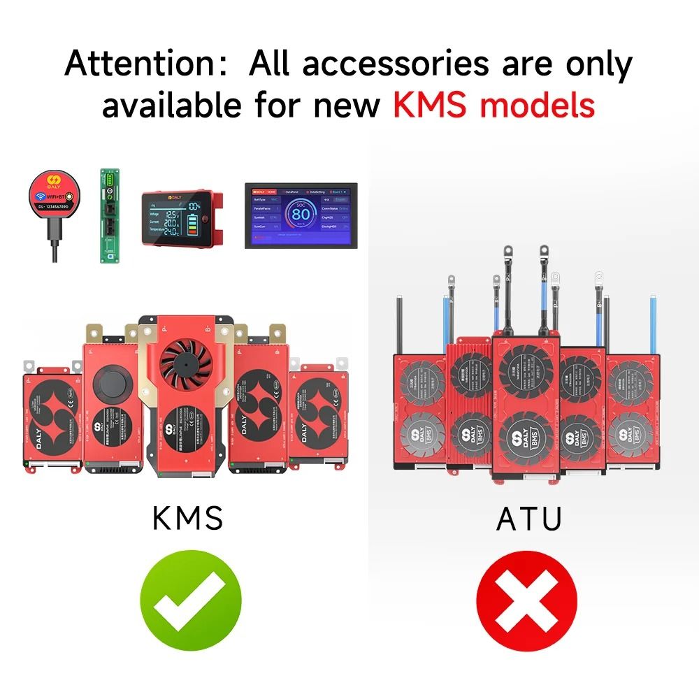 Smart BMS Bluetooth WiFi LCD And Communication Modules 1