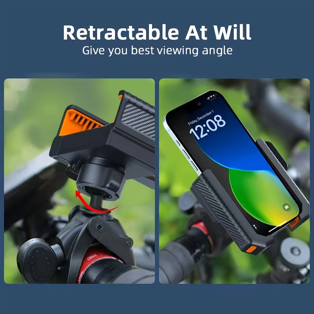 Mobile Phone Mount Clip GPS Support Bike Phone Holder Stand Bicycle Motorcycle Handlebar Bracket Fo 3