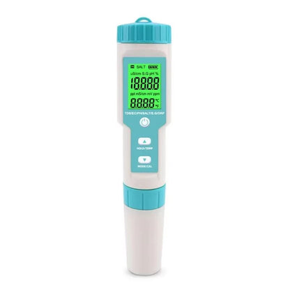 Yieryi Digital Water Quality Tester  Professional TDS EC PH Meter With Salinity ORP SG  Temperature 6