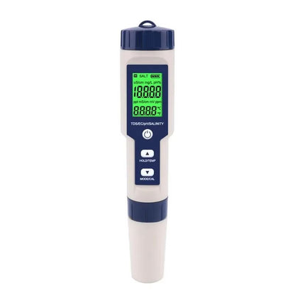 Yieryi Digital Water Quality Tester  Professional TDS EC PH Meter With Salinity ORP SG  Temperature 7