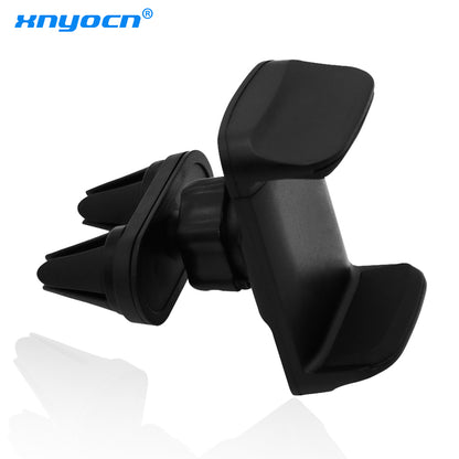 Double Mount Clips Air Vent Holder, Universal 360 Rotation Phone Cradle for Samsung iPhone LG Xiaomi