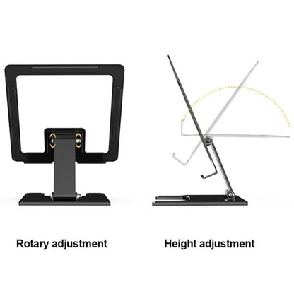 Universal AllMetal Adjustable Tablet Stand  Portable Desk Holder For IPad Samsung  More 5