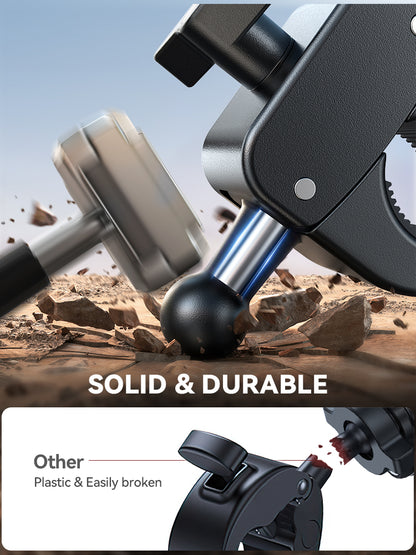 Motorcycle Handlebar Bike Phone Mount Anti Vibration Phone Holder Phone Mount For IPhone 477 Inch 3