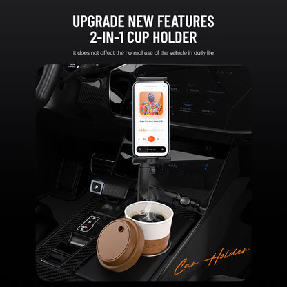 Multifunction Support Adapter, Car Cup Tablet Stand, Phone Holder Expander, Interior Drink Organizer