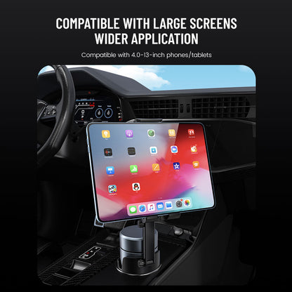 Multifunction Support Adapter, Car Cup Tablet Stand, Phone Holder Expander, Interior Drink Organizer