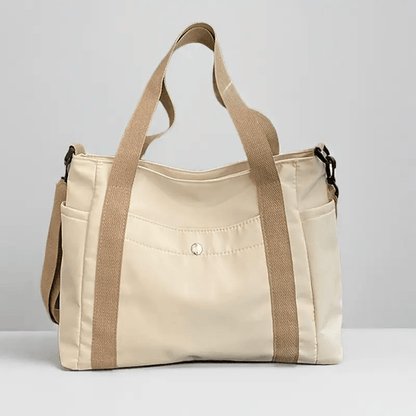 Large Capacity Nylon Crossbody Bag With Adjustable Shoulder Strap 5