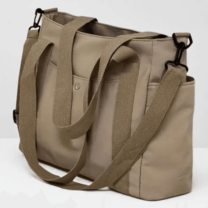 Large Capacity Nylon Crossbody Bag With Adjustable Shoulder Strap 4
