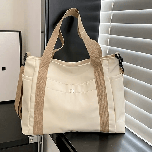 Large Capacity Nylon Crossbody Bag With Adjustable Shoulder Strap 1