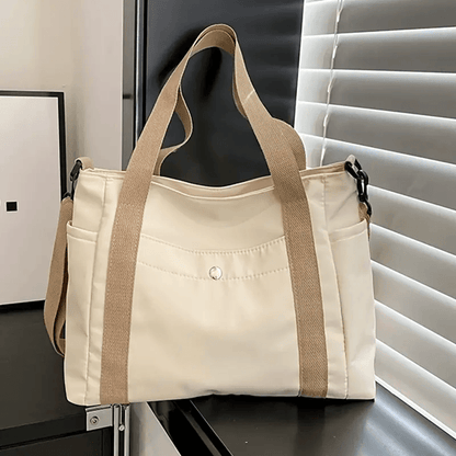 Large Capacity Nylon Crossbody Bag With Adjustable Shoulder Strap 1