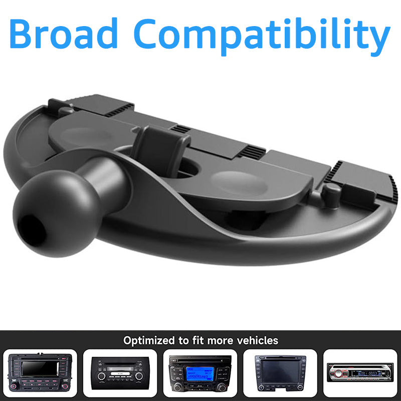 Universal 17mm Ball Joint CD Slot Mount, Cell Phone Support, Car Mobile Holder, GPS Brackets