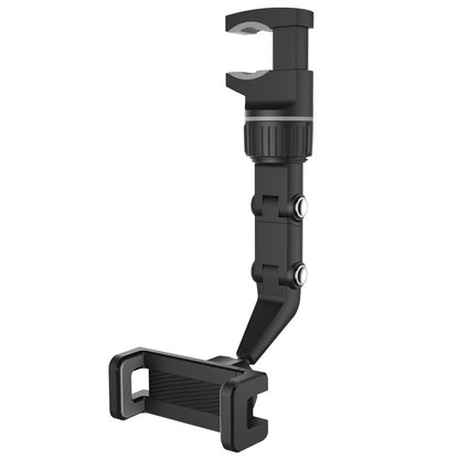 Retractable Car Phone Mount Rearview Mirror Phone Holder 360 Rotatable Rear View Mirror Holder For  4