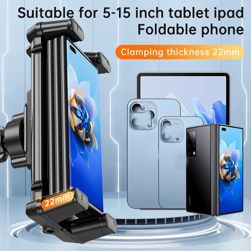 Car Mount Dashboard Tablet Holder For Car Suction For 715in Tablets  47in Folding Screen Or Straigh 1