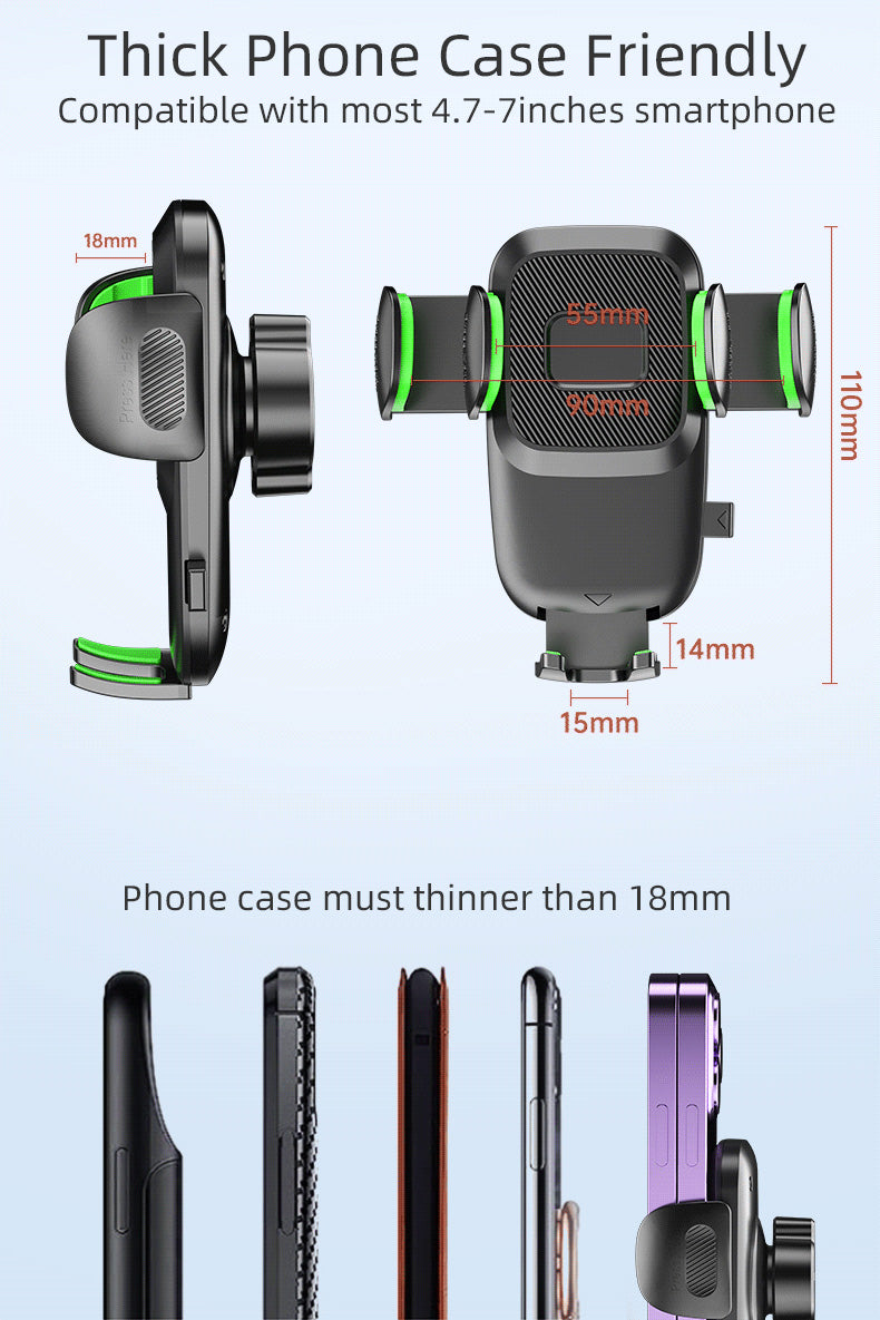 Windshield Dashboard Window Car Phone Holder Mount Cell Phone Holder Car Suction Cup Phone Mount Fo 4