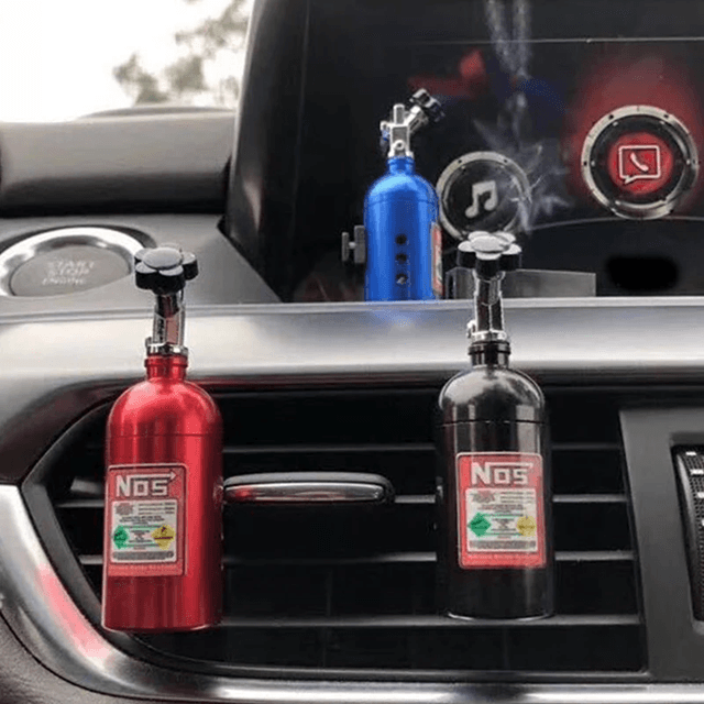 Car Air Freshener NOS Style Bottle Vent Clip Aromatherapy Accessory 2