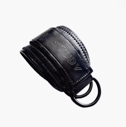 Adjustable Wrist Cuffs With Neoprene Padding For Cable Machine And Resistance Band Training 4