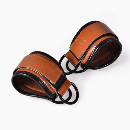 Adjustable Wrist Cuffs With Neoprene Padding For Cable Machine And Resistance Band Training 5