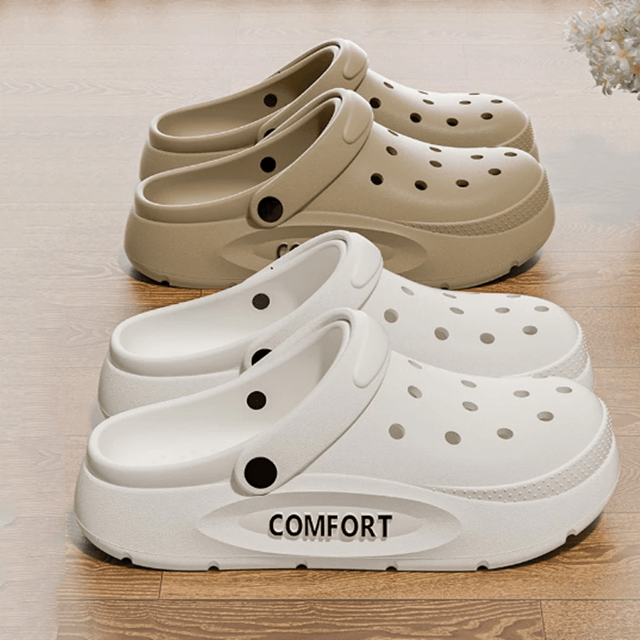 Unisex Summer Anti Slip Slippers with Thick Sole for Indoor and Outdoor Comfort