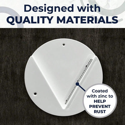 Circular Cabinet Can Opener Table Bottom Mount 1