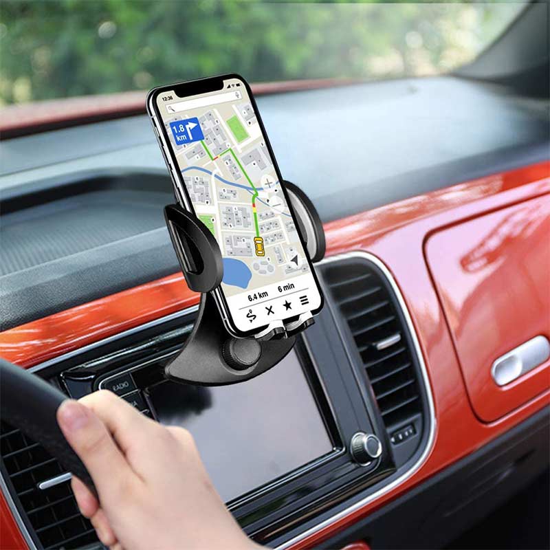 CD Slot Phone Stand for Car, Mobile Phone Holder Support, GPS Mount for iPhone, Samsung, Xiaomi, LG