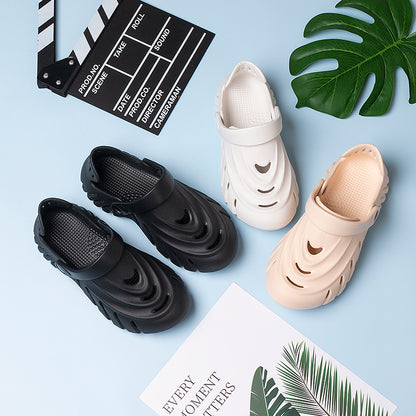 Mens Summer Shoes New Arrival, Non-Slip Slippers for Garden, Casual Beach Sandals, Chef Shoes, Nurse & Doctor Comfort
