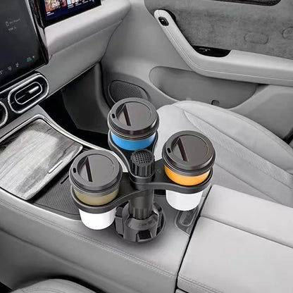 360 Rotating Insert Drinks Support Adjustable Base, Car Cup Holder Expander Adapter, Car Cup Mount Beverage Bottle