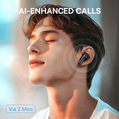 Bluetooth 5.3 Baseus Bowie E19 Wireless Earphones, IPX5 Waterproof Earbuds, Big Bass 12mm Drivers, 33Hrs Battery Life