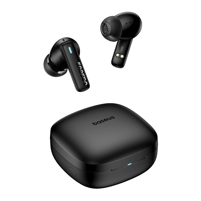 Bluetooth 5.3 Baseus Bowie E19 Wireless Earphones, IPX5 Waterproof Earbuds, Big Bass 12mm Drivers, 33Hrs Battery Life