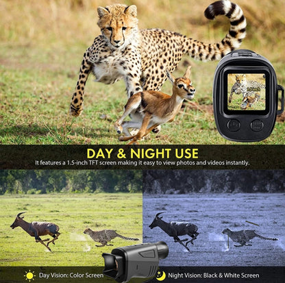 Infrared Camera 10X Digital Zoom Hunting Telescope Monocular Night Vision Device 1080P HD Outdoor S 5