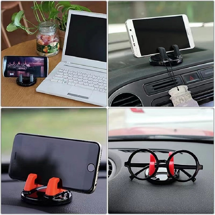 Universal Mobile Phone Holder, 360° Rotatable Car Mount Stand, Non-Slip GPS Navigation Bracket