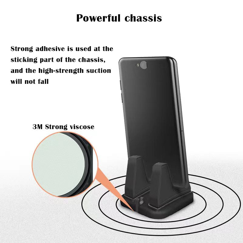 Universal Mobile Phone Holder, 360° Rotatable Car Mount Stand, Non-Slip GPS Navigation Bracket