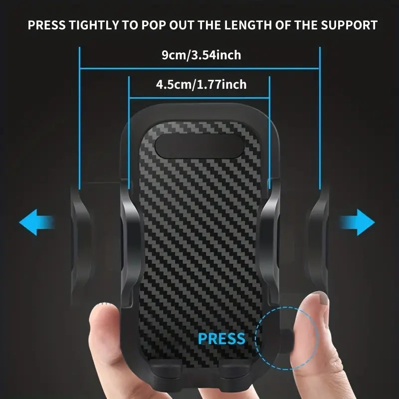 360° Windshield Car Phone Holder, Universal Sucker Mobile Bracket, Dashboard Cell Support for Smartphones