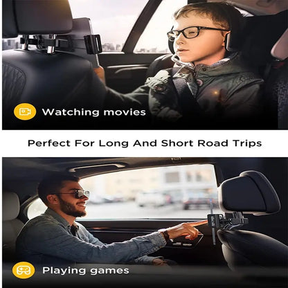 Car Rear Pillow Phone Holder Telescopic Seat Rear Headrest Tablet Car Stand Bracket For Phone And T 3