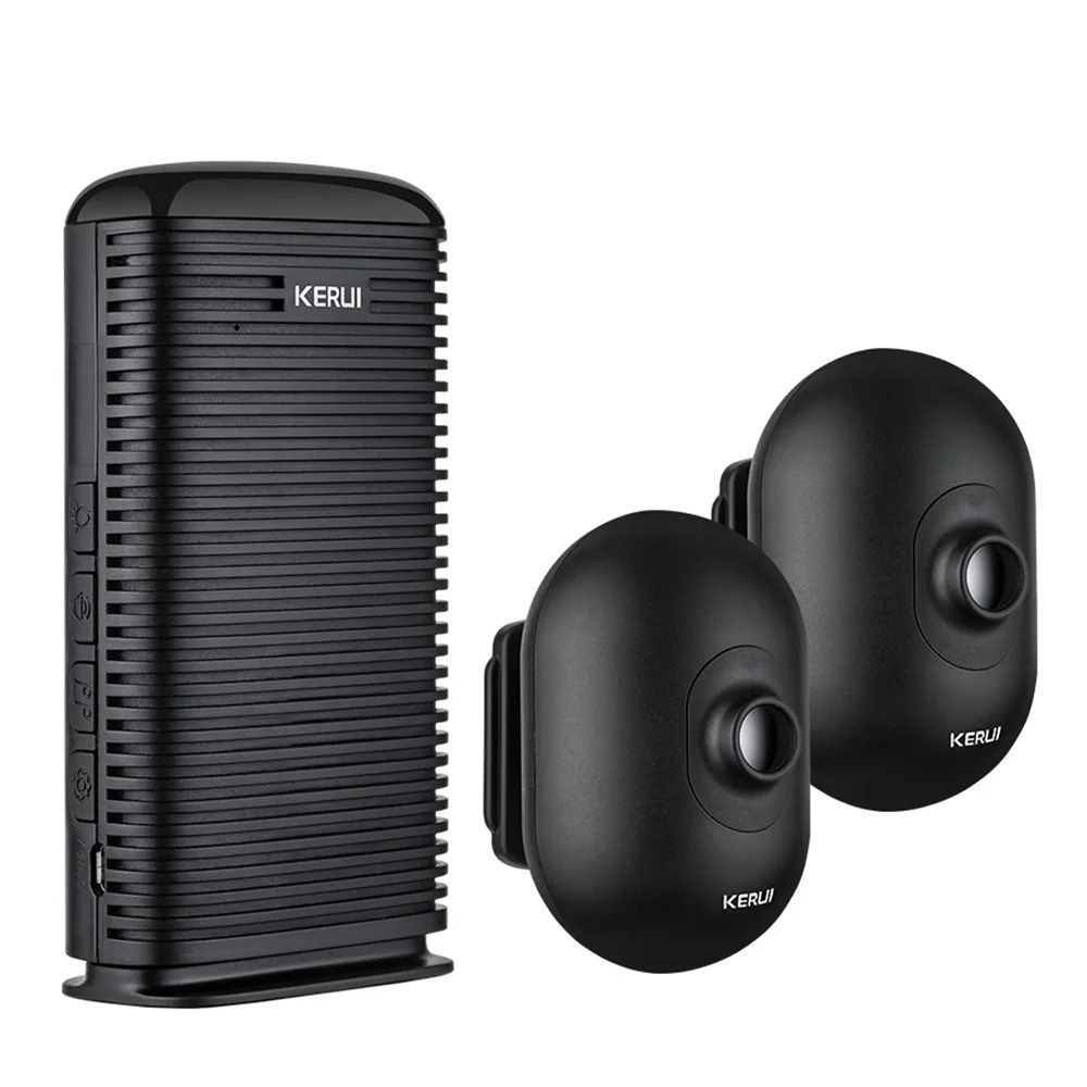 Wireless Motion Alarm Security System With Waterproof PIR Sensors For Home And Driveway 7