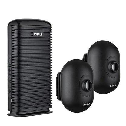 Wireless Motion Alarm Security System With Waterproof PIR Sensors For Home And Driveway 7
