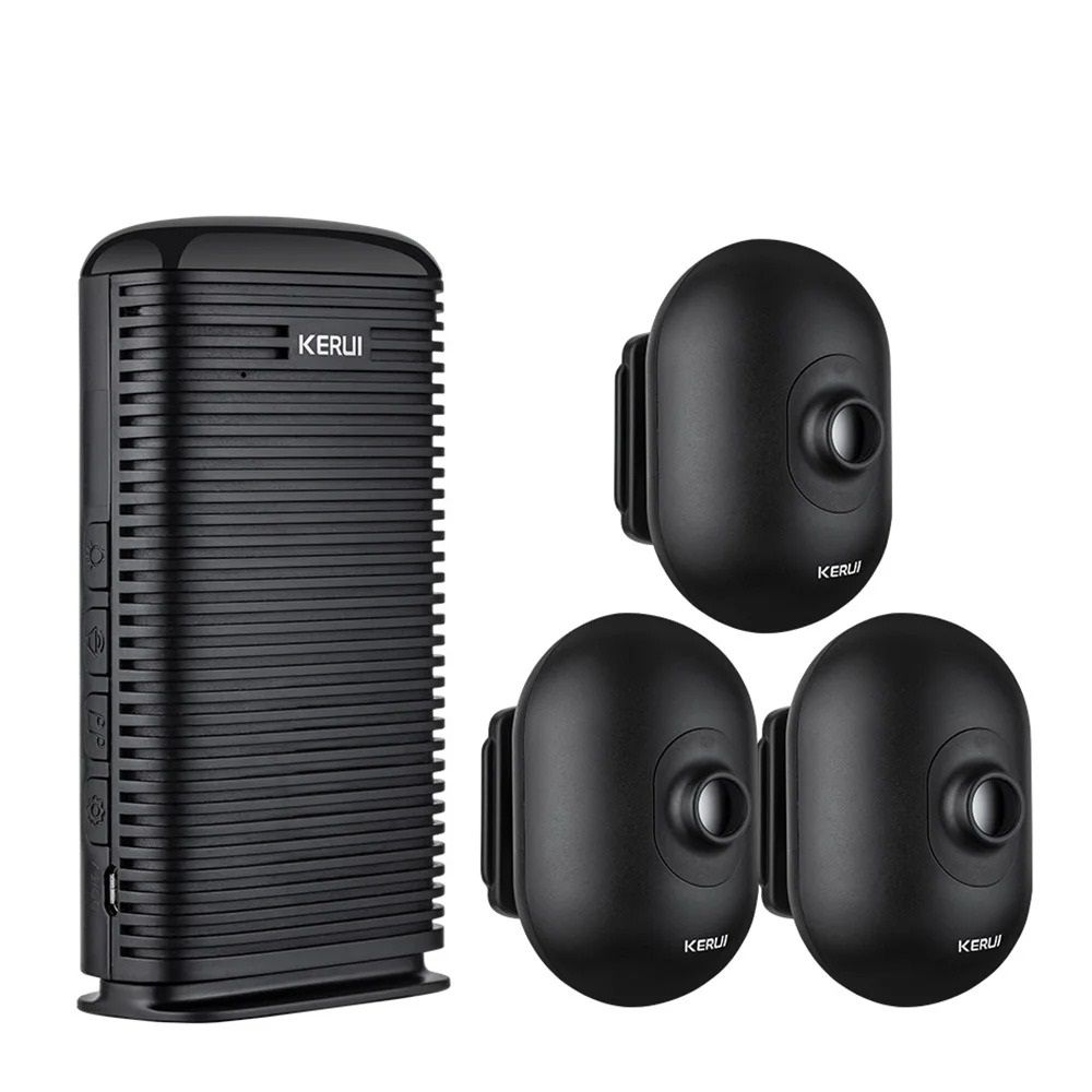 Wireless Motion Alarm Security System With Waterproof PIR Sensors For Home And Driveway 8