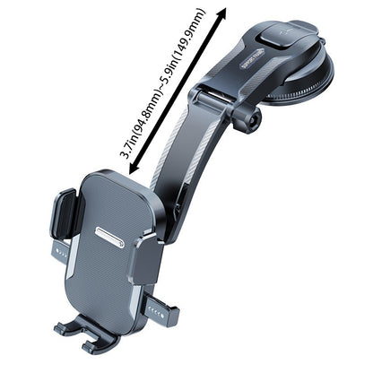 Nano Flexible Silicone Car Phone Holder, 360° Rotation, Foldable Storage, Charging Port Friendly