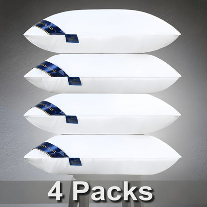 Luxury Hotel Quality Bed Pillows for Healthy Comfortable Sleep