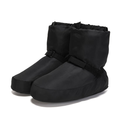 Womens Winter Ballet Dance Boots Cotton Ballerina Shoes With Thickened Sole Warm Flat Adult Dancing 2