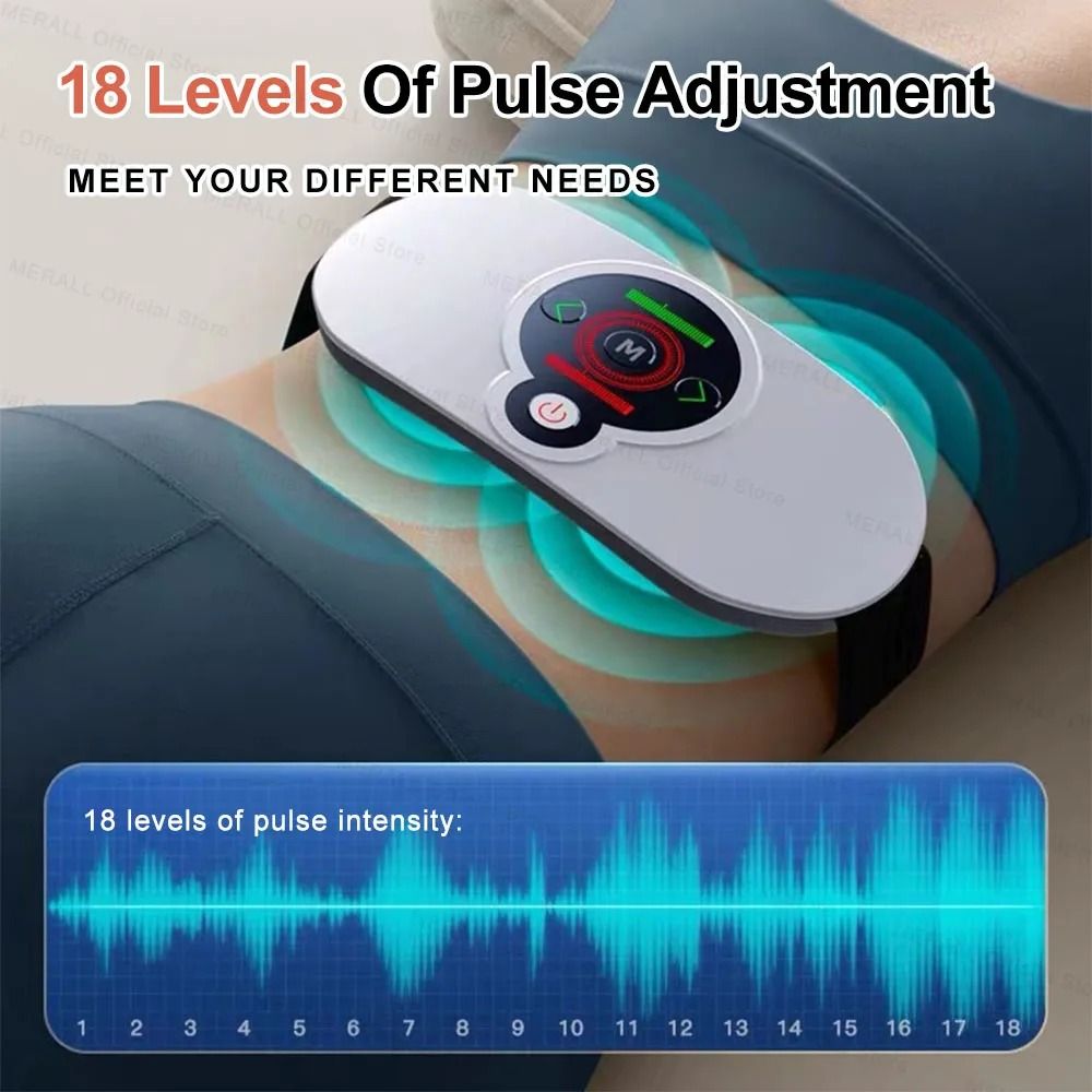 Electric Waist Massager EMS Muscle Stimulation For Body Sculpting And Back Relief 2