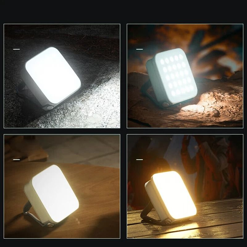 Rechargeable Camping Light Portable Outdoor Hanging Lantern With SMD LED Brightness 4