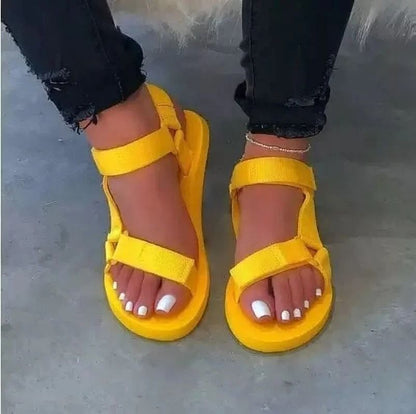 Womens Sport Platform Sandals NonSlip Outdoor Beach Flat Sandals 1