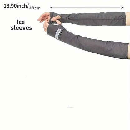 Oversized Ice Sleeves With UV Protection For Men Summer Outdoor Wear 4