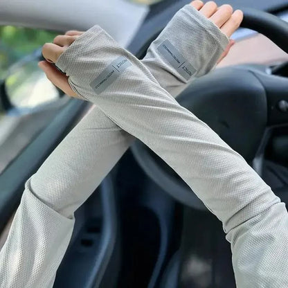 Oversized Ice Sleeves With UV Protection For Men Summer Outdoor Wear 8